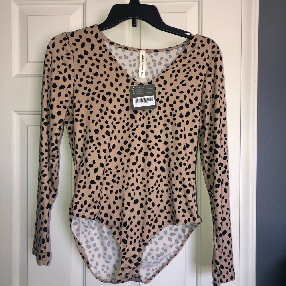 Leopard bodysuit